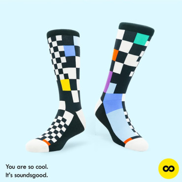 Good Match 8-bit Socks